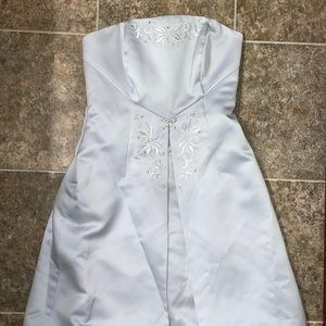 Silver Formal Dress